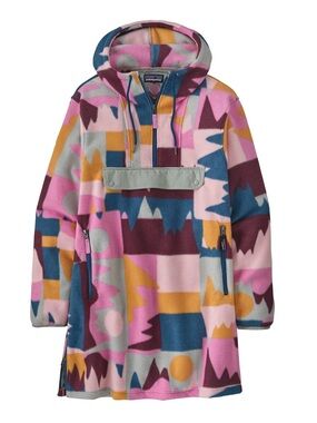 Patagonia Synchilla Cagoule - Frontera Marble Pink Tunic - Mens S/Women’s Med